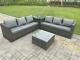 Wicker Rattan Garden Furniture Sofa Sets Outdoor Patio 2 Coffee Table