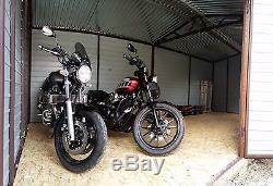 Wood Effect Metal Garage10x20ft Motorbike Car or Garden Equipment Secure Bike