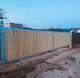 Wood Panel Metal Steel Frame Gates Driveway Garden Road Galvanised Composite