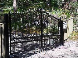 Wrought Iron Driveway Gates Garden Gates Double Gates 29