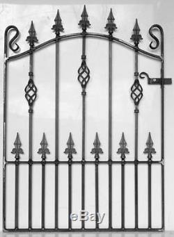 Wrought Iron Metal Garden Gate/Gates-TOP QUALITY- to fit 3ft (914mm) opening