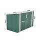 Xl Shed Outdoor Bicycle Bike House Tool Storage Galvanized Steel Garden Pentroof