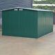 Xllarge 10x8ft Metal Garden Shed Outdoor Tool Bike Unit Storage House Cargo Pent
