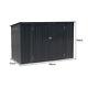 Xlarge Lockable Outdoor Bicycle Shed Bike /garbage Garden Storage Tool Chest Box