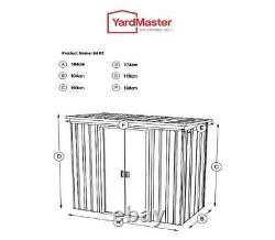 Yardmaster The Original NO1 Metal Garden Shed Pent Store All Size 6'11x 3'11