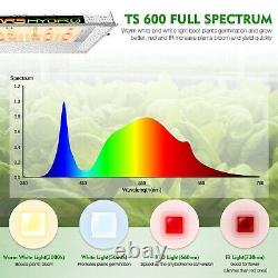 2pcs Mars Hydro Ts 600w Led Grow Full Spectrum Indoor Plant Lamp Veg Flower Ir