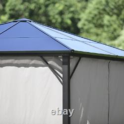 3x3m En Aluminium Lourd Pergola Gazebo Canopy Pavilion Patio Garden Party Tent