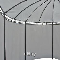 4x3m Gazebo Métal Pavillon De Jardin Tente Canopy Sunshade Abri Marquee Mur Latéral