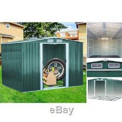 6 X 4, X 6 8, 10 X 8 Garden Shed Utilitaire De Rangement En Métal Remise Extérieure Garage Outils