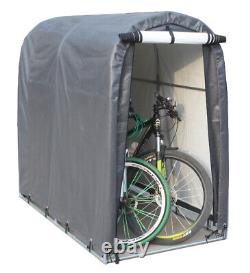 Abri de rangement de jardin pour vélos, abri pour bûches, tente pour vélos, dimensions 160cmH x 99cmW x 187cmL