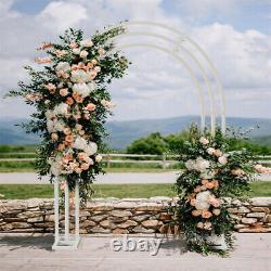 Cérémonie de mariage Cadre d'arche de jardin en métal pour stand de pergola extérieur