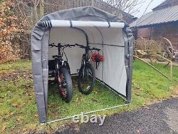 Jardin De Stockage Shelter Bike Shed Log Store Tente De Vélo 167cmh X 159cmw X 220cml