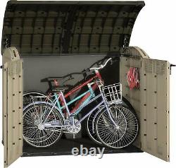 Keter Store It Out Ultra Garden Lockable Storage Bike Shed 177 X 134cm XXL Taille