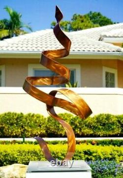Métal Moderne Grand Jardin De Cuivre Sculpture Yard Art Intérieur / Extérieur Art Jon Allen