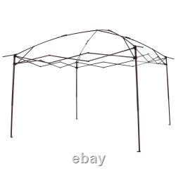 Outsunny Garden Folding Tent Heavy Duty Pop Up Gazebo Outdoor Bbq Party Marquee
