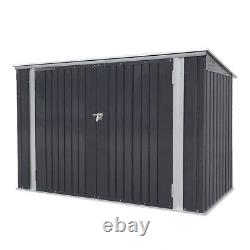 Panana Metal Grand Stockage Jardin Shed Bike House Unité Outils Bicycle Store