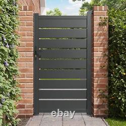 Portail de sécurité en métal en aluminium pour jardin extérieur avec verrouillage Madrid