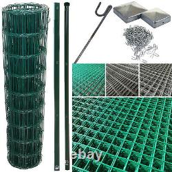 Pvc Coated Wire Mesh Fencing Wire Galvanised Garden Nail Metal Fence Posts Rolls