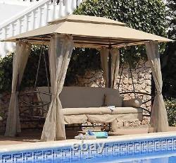 Suntime Luxor 3 Sièges Swing Seat Bed Gazebo. Luxury, Qaulity Garden Item Prix De Vente Conseillé 799 £