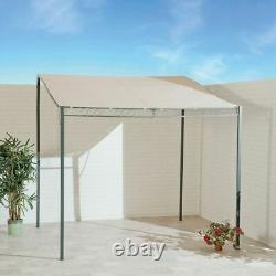 Suntime Metal Garden Wall Gazebo Marquee Patio Bbq Porte Shelter De Porche 2 Tailles